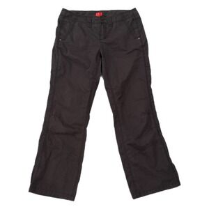 ESPRIT Pants Low Rise Chocolate Brown Utility Cargo Y2K Womens Size 10